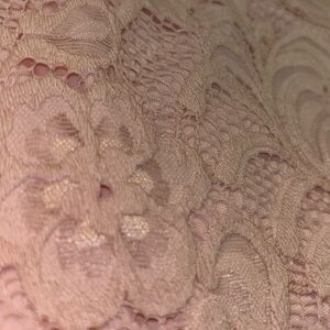 women Ambiance Pink Stretch Lace Overlay Pull On Mini Skirt Size small